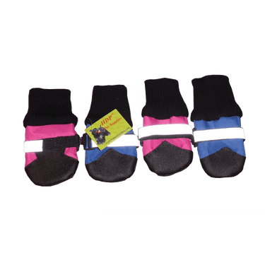 Hdp Dog Boots Blue Set of 4 Medium