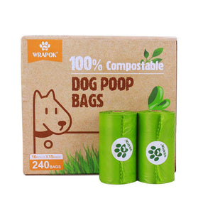 Wrapok Compostable Dog Poop Bags