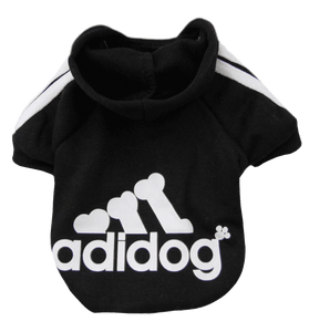 Zehui Pet Dog Cat Sweater Puppy T Shirt Warm Hoodies Coat Clothes Apparel Black S